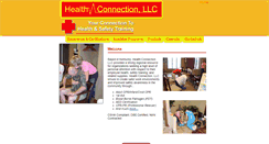 Desktop Screenshot of healthconnectionllc.com